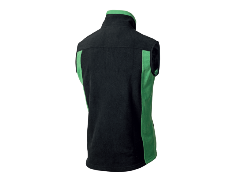 Veste de travail sans manches noire John Deere MCS2004000